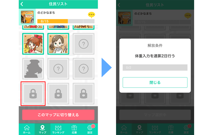 住民の解放条件